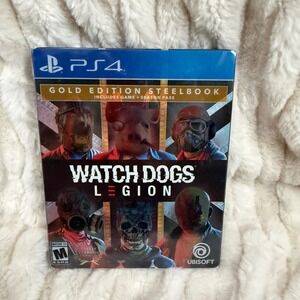 Watch Dogs Legion Gold Edition Steelbook PS4 Game